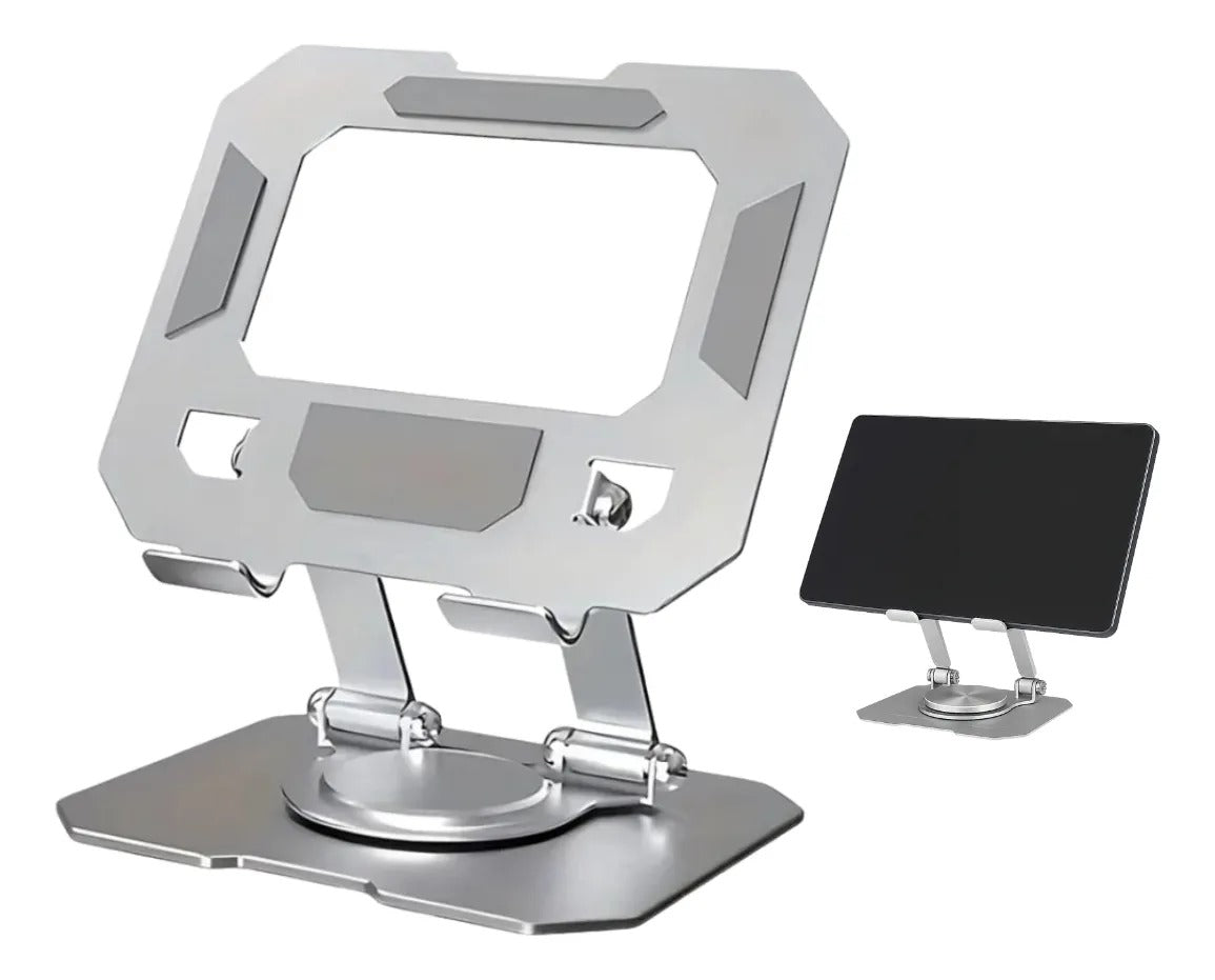 Soporte Portátil Giratorio de 360° para Tableta y Teléfono