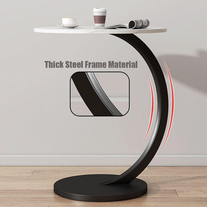 Mesa Lateral Moderna para Sala con Diseño Minimalista TK