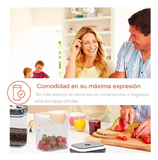 Juego Recipientes Herméticos 7 Piezas Contenedores