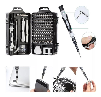 Juego de destornilladores de precisión 115 en 1