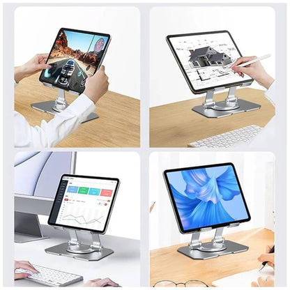 Soporte Portátil Giratorio de 360° para Tableta y Teléfono TK