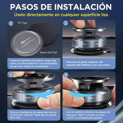 Soporte Magnético para Teléfono de Coche